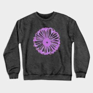 Purple and Pink Daisy Crewneck Sweatshirt